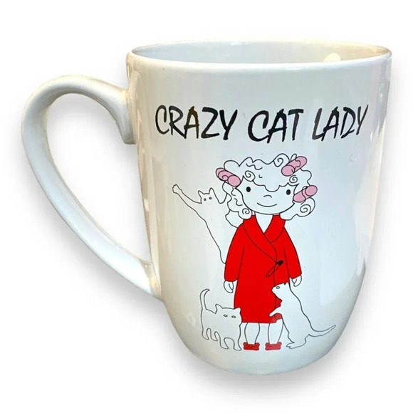 Petrageus Designs Other - Crazy Cat Lady Super Large  Mug 20oz